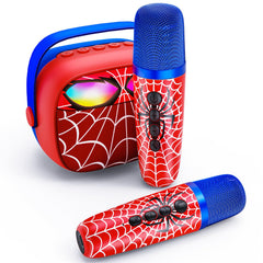 Motivekit mini karaoke theme lights illuminate playtime with a vibrant stage.