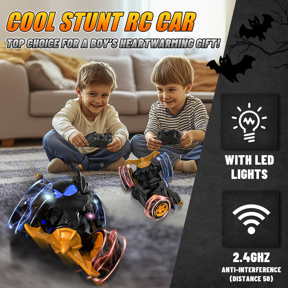 Motivekit RC car 360° rotation demonstrates dynamic stunt capability