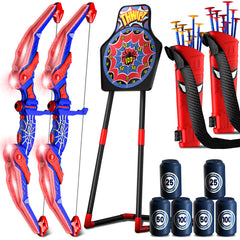 Motivekit Spider Bow and Arrow Set pack for kids ready for playtime