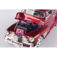 Motormax 1948 Chevy Aerosedan Fleetline interior detail for collectors and display