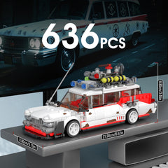 Mould King Ghost Car ECTO-1 boxed set ideal for adults and collectors