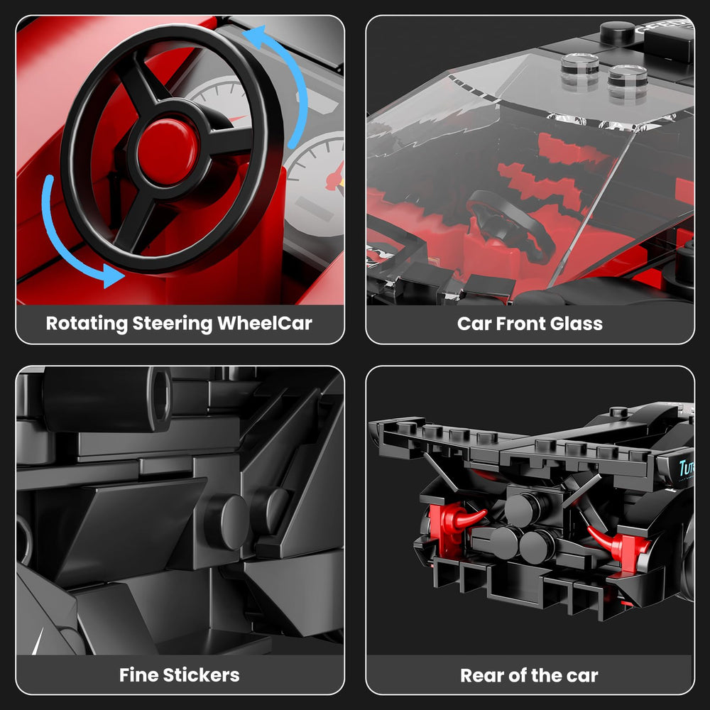 Mould King Super Sports Car step-by-step manual guides smooth assembly.
