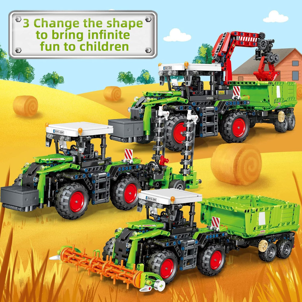 Mov stone City Construction 3 in 1 durable ABS plastic ensures lasting toys