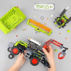 Mov stone City Construction 3 in 1 opening cab demonstrates accessible playtime