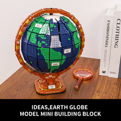 Mov Stone Ideas Globe size near desk-ready dimensions for stylish display.