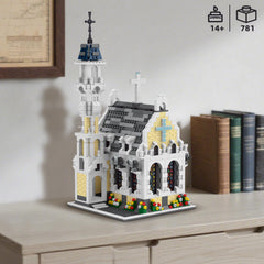 Mov Stone display piece ready cathedral creates a striking desk centerpiece.