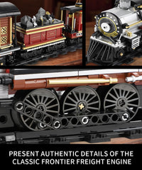 Mov Stone train detail wheels highlight rugged construction and sturdy interlocking parts