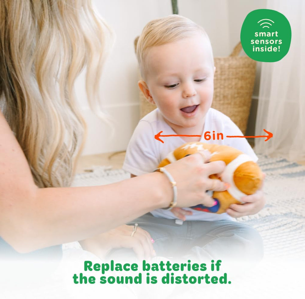 Move2Play battery-included ball with volume control for customizable play