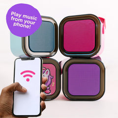 Move2Play bluetooth setup to stream songs from apps.