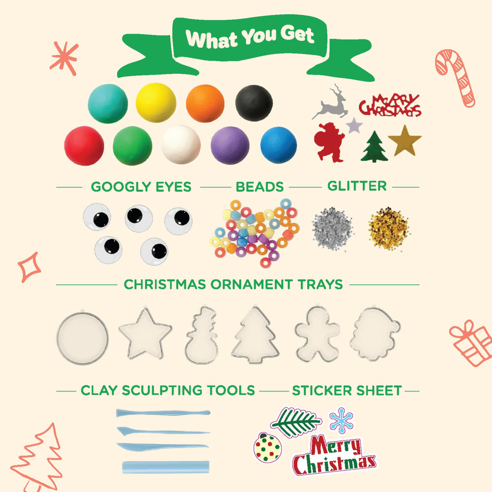Move2Play Crafty Moms Christmas tree ornament tray for easy kid decorating