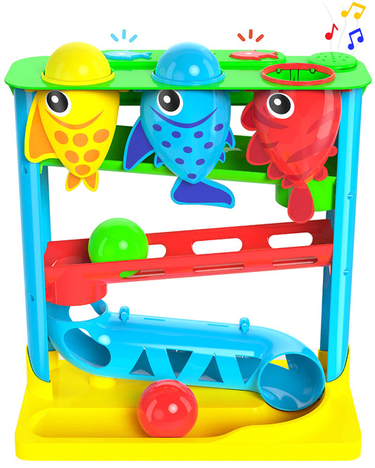 Move2Play Feed The Fish: three hungry fish sing and talk