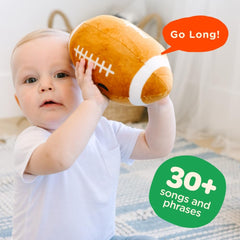 Move2Play football ball-catch with sounds engaging toddlers indoors