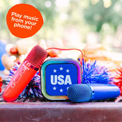Move2Play karaoke library over 20 American songs ready
