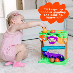 Move2Play safe-kid-friendly-materials highlights durable, rounded-edge design for tiny hands.