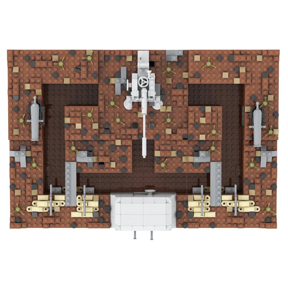 MOOXI WW2 forts tower-structures offer dramatic skyline accents in builds