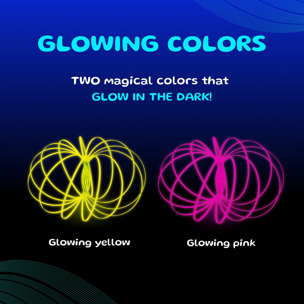 Mozi Glozi glow shared by players through simple finger contact.