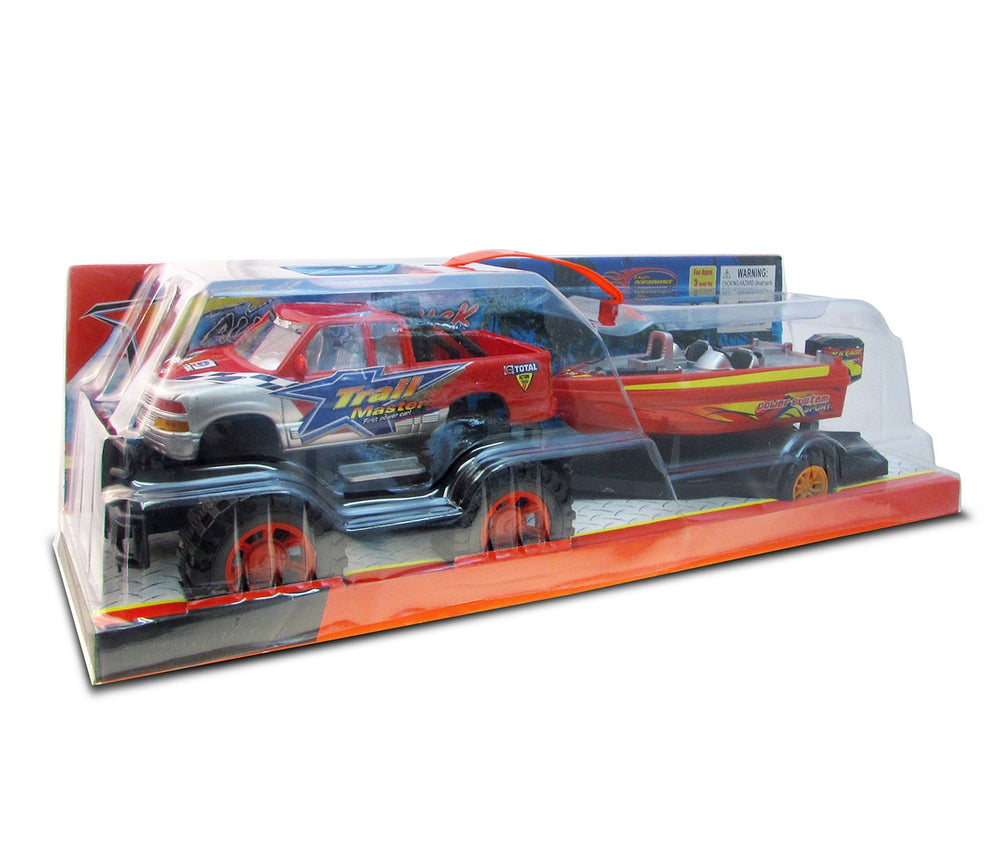 Mozlly durable-design monster truck withstands rough play.