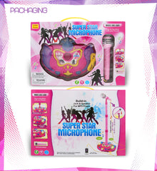 Mozlly light-up base enhances onstage moments during performances.