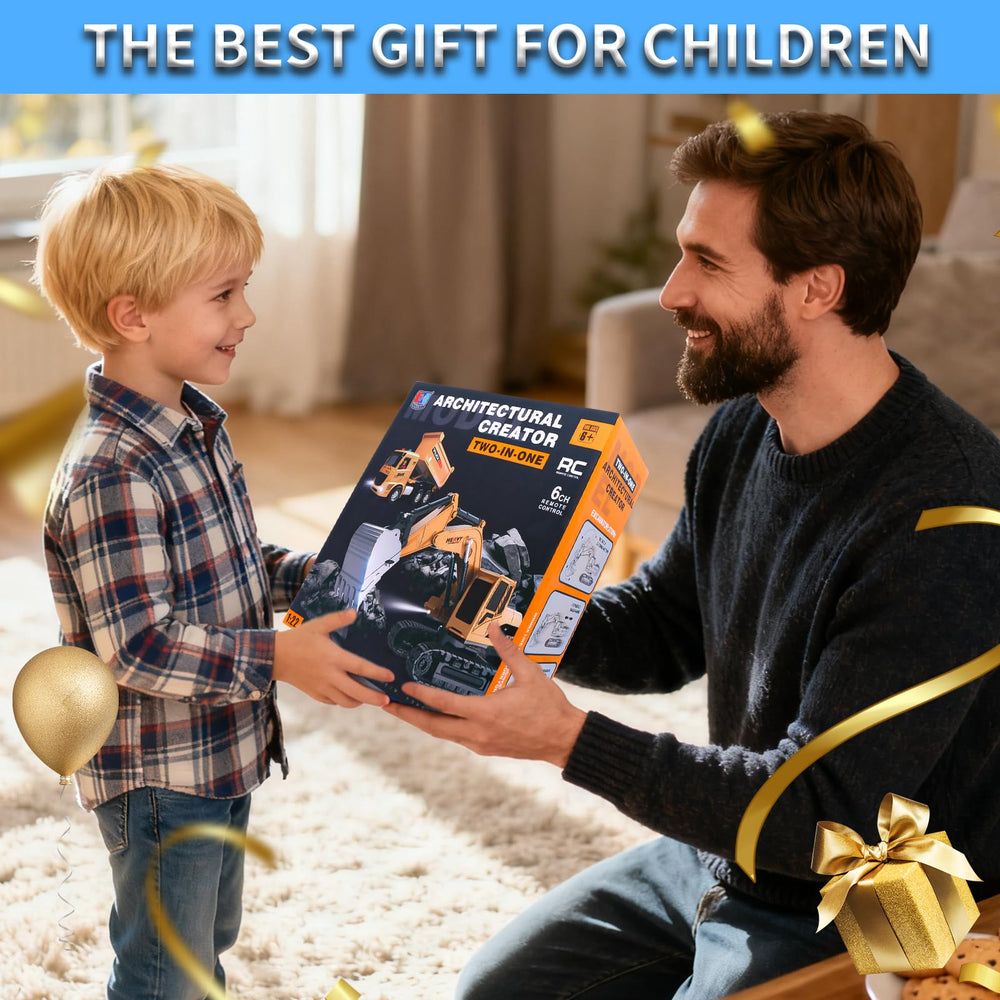 MQDMINI realistic construction scene helps kids explore cause and effect safely.
