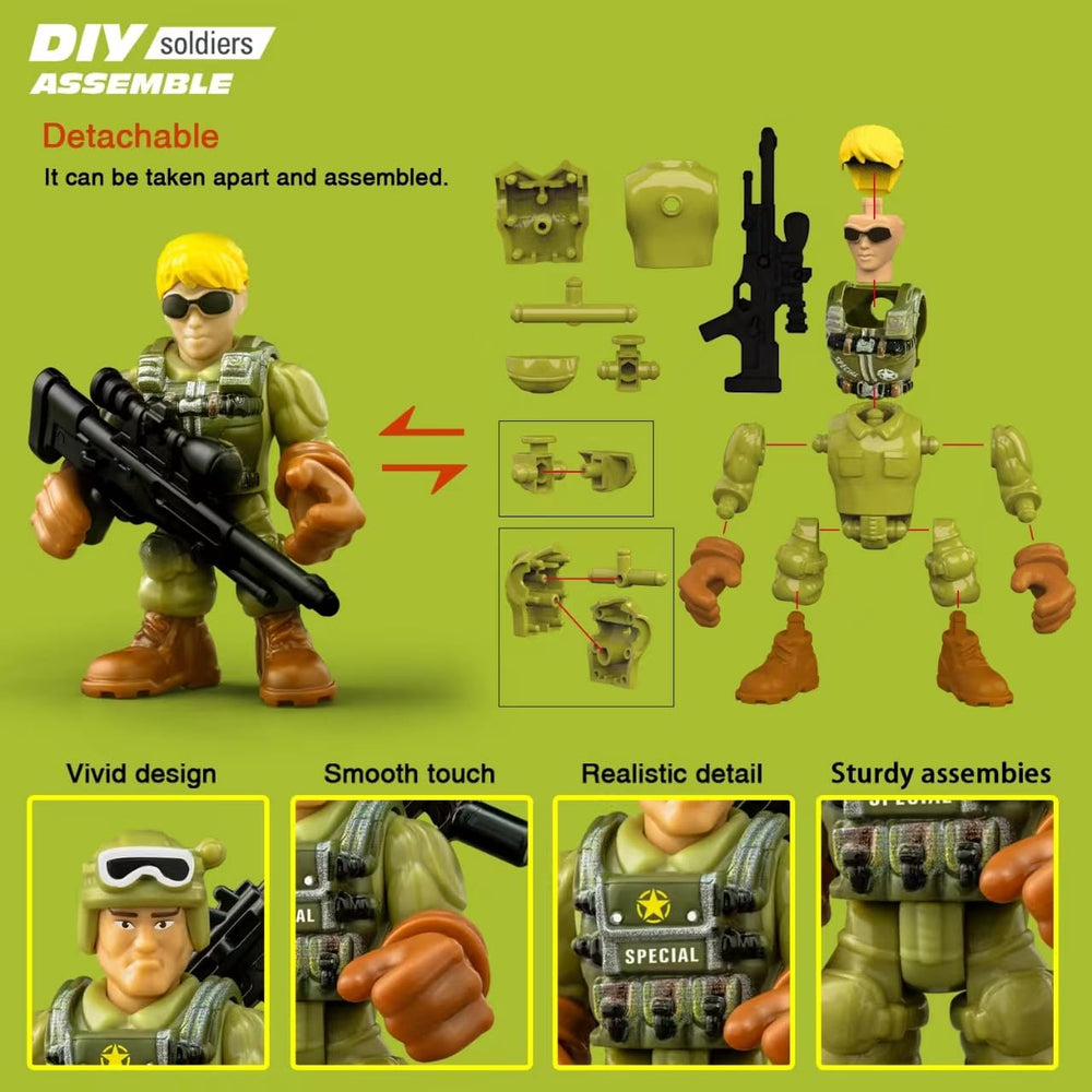 MQSTARSRISE assembly-ready figures encourage parent-child bonding during play