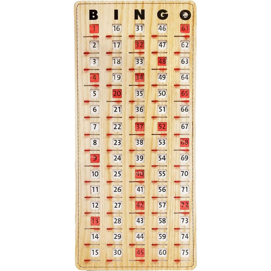 MR CHIPS jam-proof windows enable smooth bingo play.
