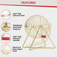 MR CHIPS master board for organizing bingo balls