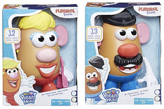 Mr Potato Head Mr & Mrs Potato Head set of 2 shown from the front for playful posing