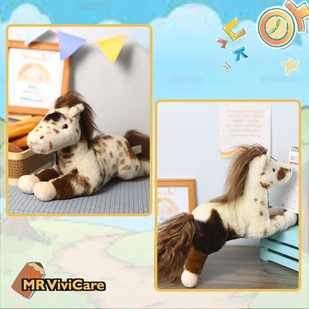 MR ViviCare spotted horse machine washable for easy cleaning.