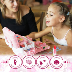 Mrabbitoo lip glosses and lipsticks in bright colors for creative expression