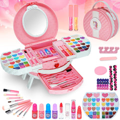 Mrabbitoo makeup set packaging, portable storage for travel and dress-up
