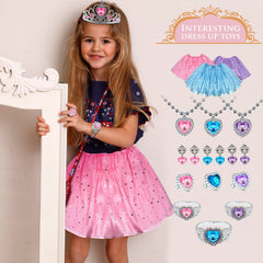Mrabbitoo Princess Crowns showcase colorful pretend play accessories