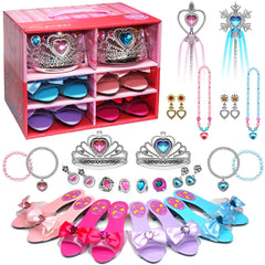 Mrabbitoo princess crowns close-up for imaginative play and royal dress-up.
