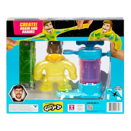 MRBEAST LAB Creation Station green goo loading highlights squishy, tactile fun.