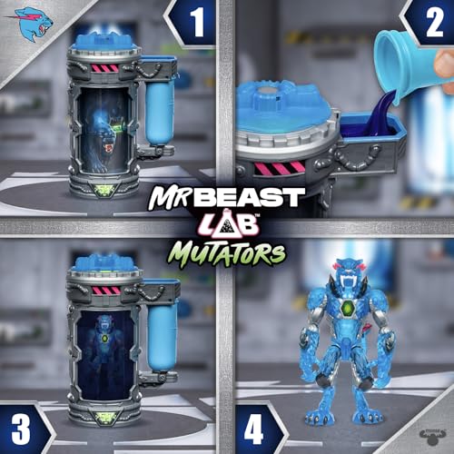 MRBEAST LAB Stealth Panther reveal captures dramatic unboxing moment.