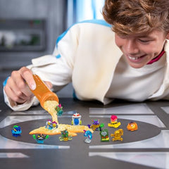 MRBEAST LAB Add Water reveal activates micro beasts quickly.