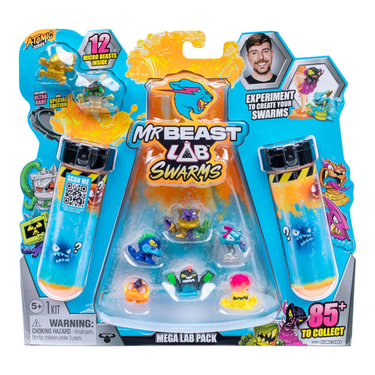 MRBEAST LAB Night Fright Panther swarms for display and collection.