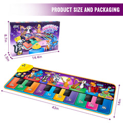 MR.TN portable foldable music mat 43 by 14 inches for on-the-go fun