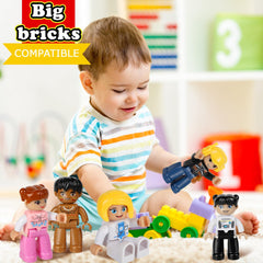 Mruikeny lego-compatible magnetic tiles enable versatile building.