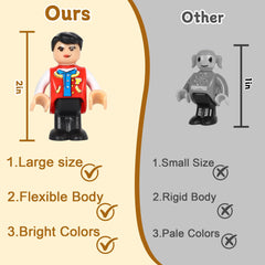 Kids arrange Mruikeny figures with tiles to explore basic STEM concepts