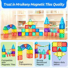 Mruikeny tiles teach geometry and counting through color and shape exploration.