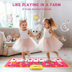 M SANMERSEN floor mat's dreamy lights captivate little movers.