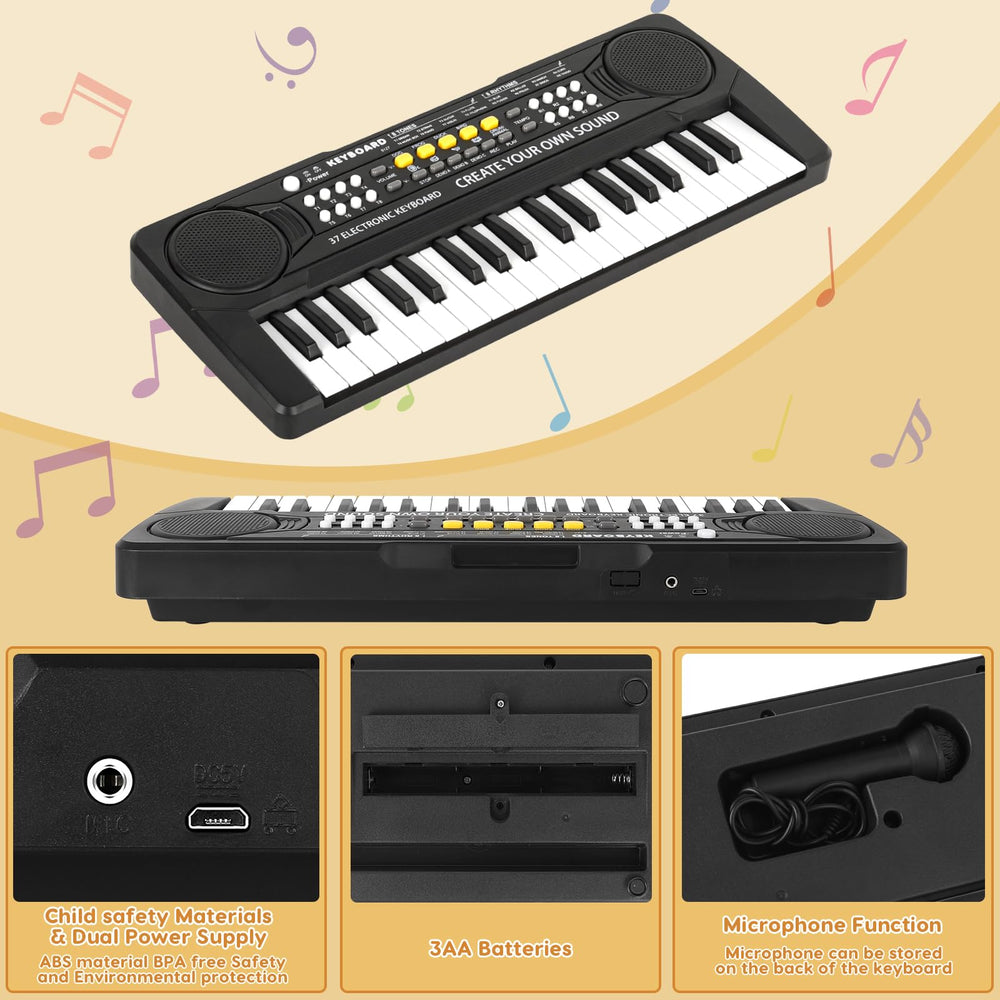 M SANMERSEN Kid Keyboard Piano educational toy supports early musical exploration.