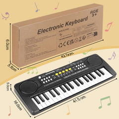 M SANMERSEN Kid Keyboard Piano gift-ready packaging makes a thoughtful present.