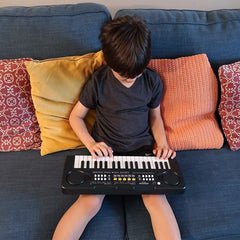 M SANMERSEN Kid Keyboard Piano USB or battery power offers flexible setups.