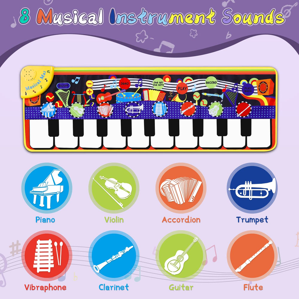 M SANMERSEN toddler piano mat invites joyful movement and music discovery