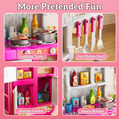 MSKOLER cooker and dessert plates support creative meal play and organization