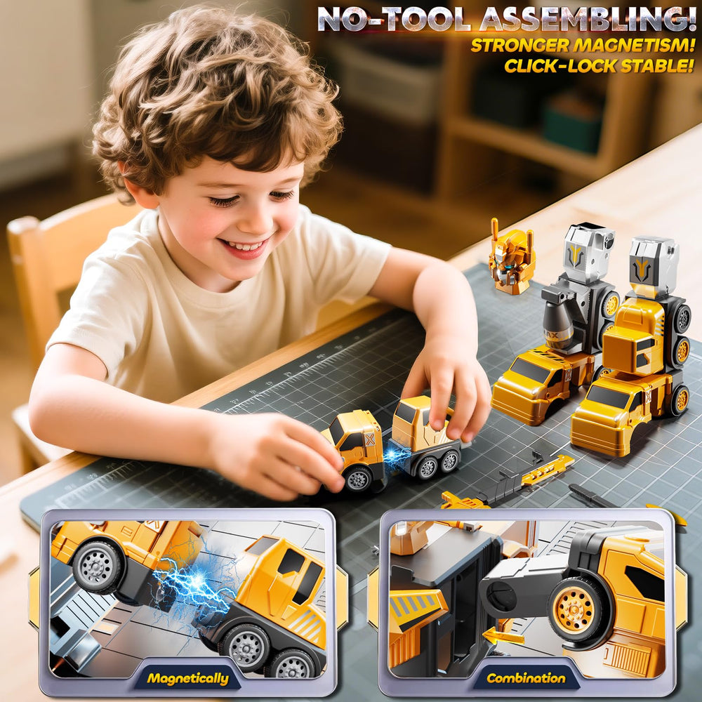 MSKOLER educational robot vehicles set highlighting five configurations for imagination