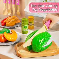 MSKOLER kitchen cooker for interactive meal prep during playtime.