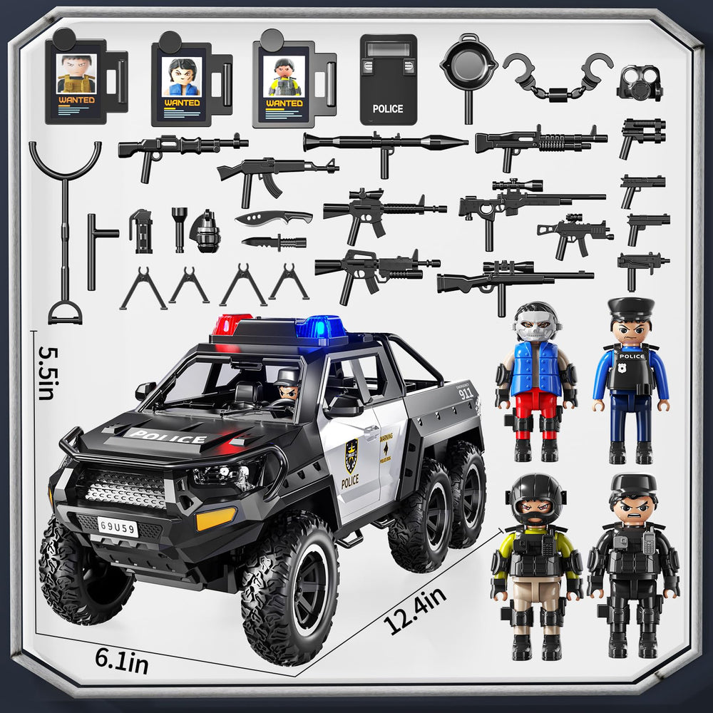 MSKOLER police car toy light and sound feature enhances excitement
