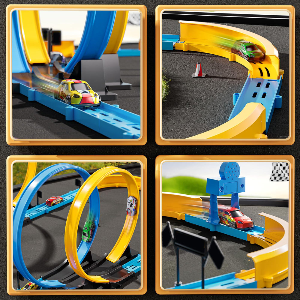 MSKOLER small cars 4-pack ready for fast, engaging races